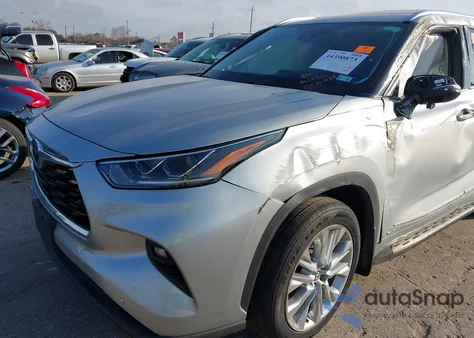 2022 Toyota Highlander Hybrid Limited из США, поврежденный, VIN 5TDXBRCHXNS558926